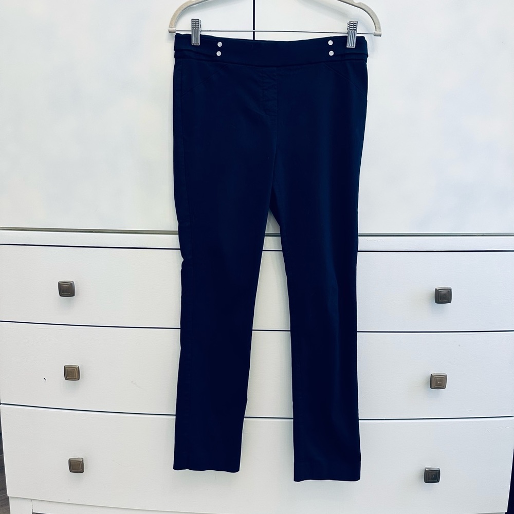 Rafaella Navy Skinny Pants size 8
